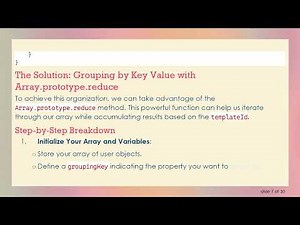 How to Concatenate an Array of Objects By a Key Value Pair in JavaScript