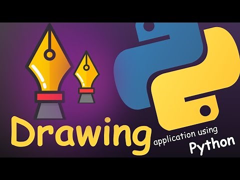 I CREATE DRAWING APPLICATION USING PYTHON