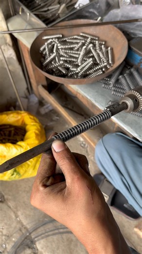 Amazing Spring Made with Drill Machine | Simple & Useful DIY Tool #diy #shortsvideo