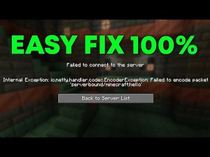 clientbound/minecraft:hello error - Internal Exception: io.netty.handler.codec