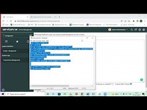 Debug the server scripts in ServiceNow