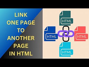 How to link one page to another page in html