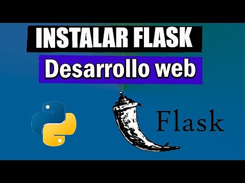 ✅COMO INSTALAR FLASK PARA DESARROLLO WEB CON PYTHON