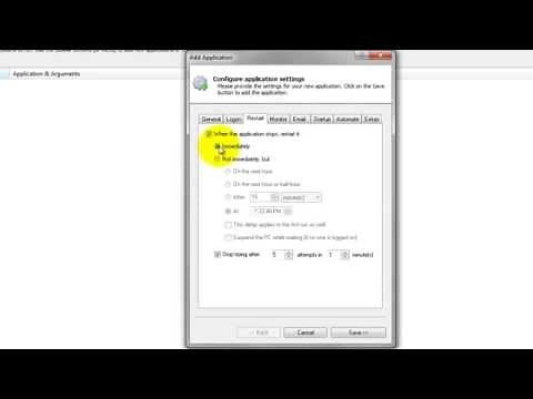 How To Run any VBScript as a Windows Service