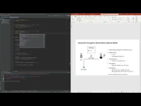 Cryptography with Python 16: Implementing RSA in Python #1