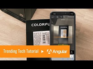 Angular Barcode Scanner Project | Trending Tech Tutorial