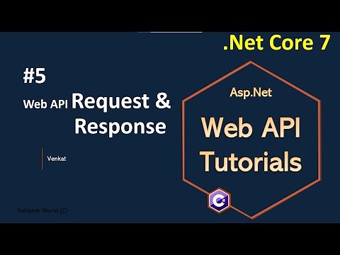 Part 5 Web/REST API Request & Response || Asp.Net Core Web API Tutorials C#