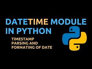 Python | 10 | 📅 DateTime module in Python