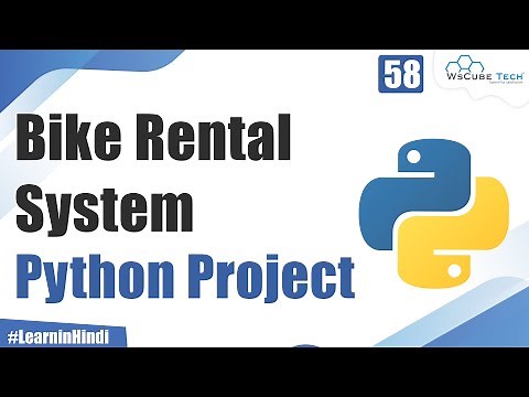 What is Bike Rental System - Python Project | Complete Tutorial