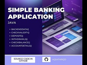 Java Banking Application | Project for Beginners 😍