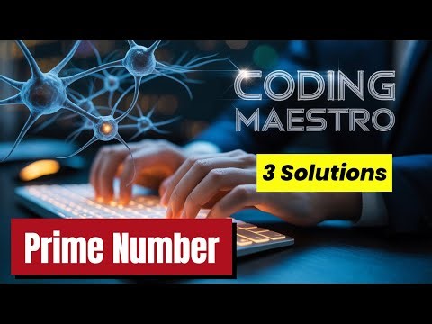 Prime Number in Java: Program to check number is Prime or not(Composite) using Java by CodingMaestro