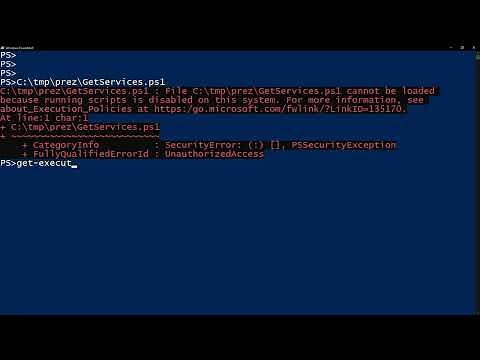 How to Run a PowerShell Script From the Command Line and More