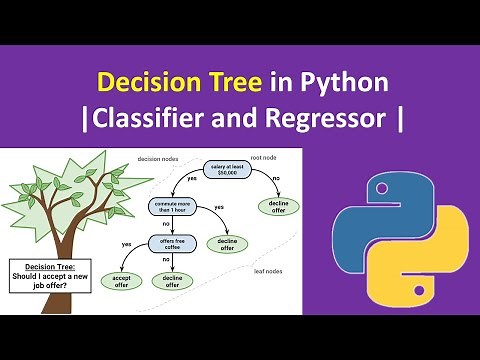 Machine Learning Tutorial 6 - Decision Tree Classifier and Decision Tree Regression in Python