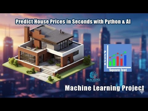 Predict House Prices in Seconds with Python & AI 🏡 | Machine Learning Project #MachineLearning #AI