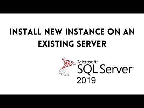 Installing a new SQL Server 2019 instance on existing server