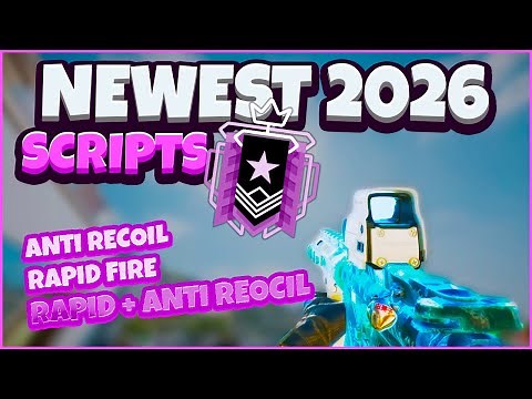 🚀 BEST Rainbow Six Siege Scripts 2026 - RAPID FIRE + ANTI RECOIL | FREE Logitech G HUB Lua Scripts