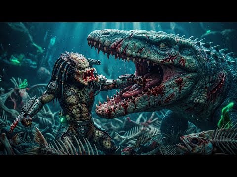 Predator Vs. Mosasaur: The Bone Graveyard (Cinematic Short)