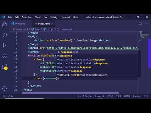 How to Download Files and Images From Internet Using Axios in Javascript