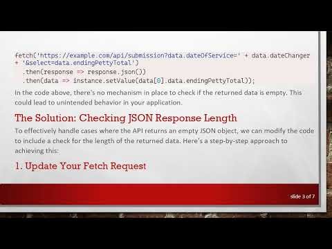 Handling Null JSON Responses in JavaScript Fetch Requests