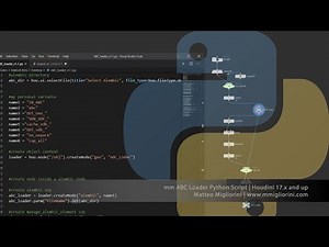 Demo: mm ABC Loader Houdini Python Scripts