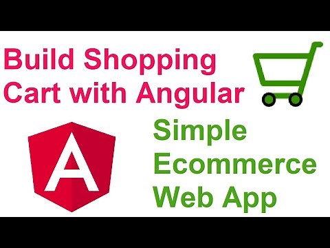 How to Build Shopping Cart with Angular CLI | Angular Ecommerce Web Application | Angular Tutorial