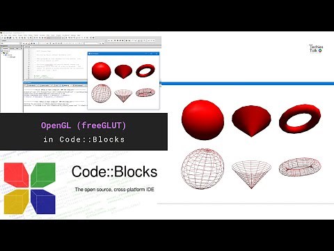 How To Setup OpenGL freeGLUT in CodeBlocks ? Computer Graphics | Windows 10/8/7