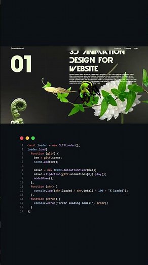 INSANE Bee Animation Using JavaScript!