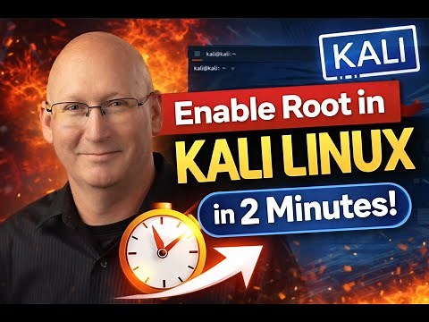 Enable Root in Kali Linux in 2 Minutes