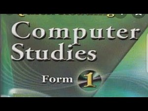 FORM 1 COMPUTER STUDIES KCSE
