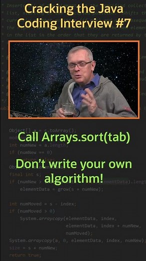 How can you sort an array? - Cracking the Java Coding Interview
