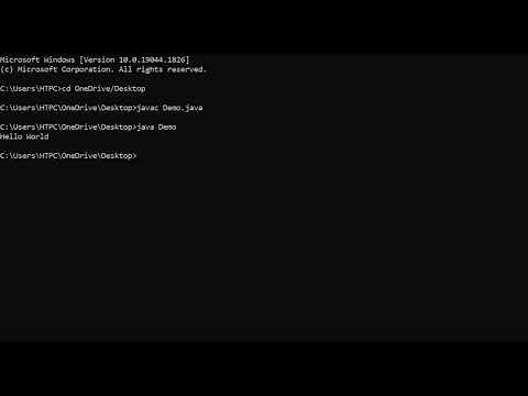 Hello World Using Notepad++ | Java Tutorial