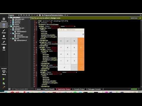 Qt Calculator GUI Tutorial Part 1