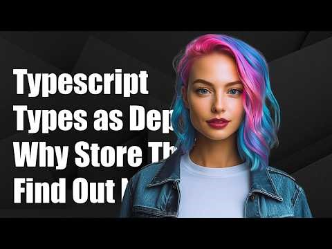 Why do people store typescript's types as dependency in package.json (instead of devDep)?