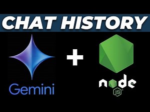 Gemini AI API Chat History in Javascript Node JS FULL TUTORIAL - Remember Past Conversations