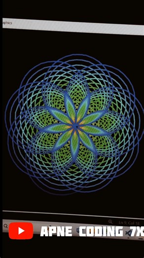 turtle graphics design python। #shorts #python#programming