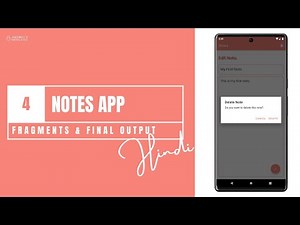 The Notes App in Android Studio | Part 4 | Hindi