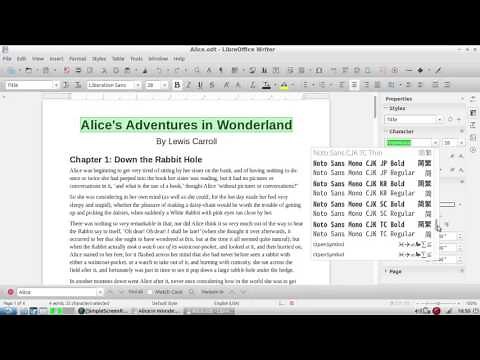 LibreOffice Writer: The Basics