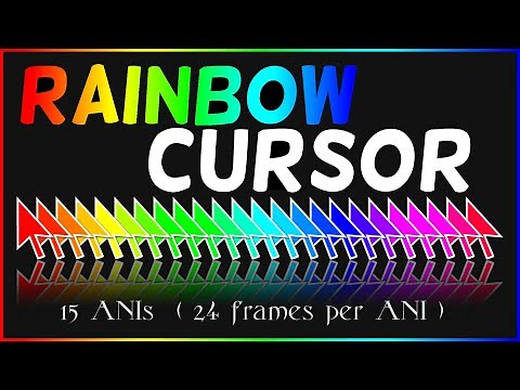 How To Get A Rainbow Cursor in Windows 10! (2020)