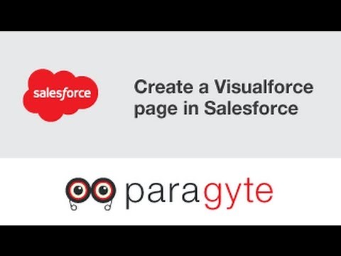 How to create a Visualforce page in Salesforce?