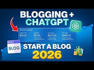 How to Start a Blog in 2026 (Step-by-Step Full Blogging Course)