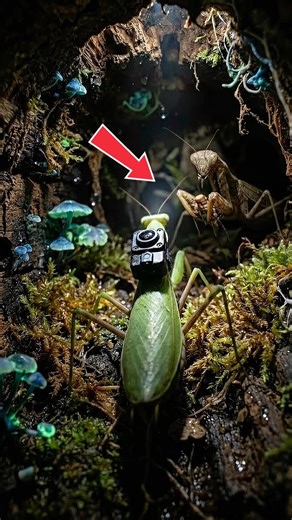 Alien Bug POV: Deep Foliage Hunt 🦗 | Micro Cam