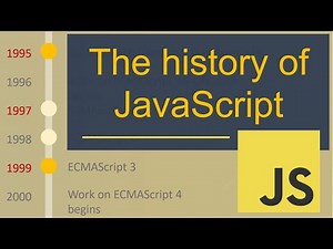 The History of JavaScript (with timeline)