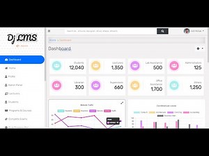 Source code and setup Django learning management system