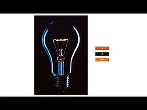 Bulb On/Off/Flickering project using React Js Hooks & CSS Animation&Filter