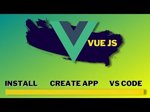 VueJS Install- Create New Project- Visual Studio Code| Jon Brayden Codes