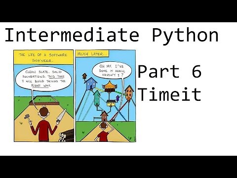 Timeit Module - Intermediate Python Programming p.6