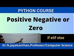 Python Program to Check if a Number is Positive, Negative, or Zero!"
