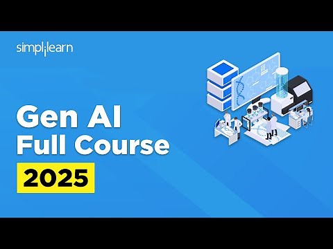 Generative AI Full Course 2026 | Gen AI Tutorial for Beginners | Gen AI Explained | Simplilearn