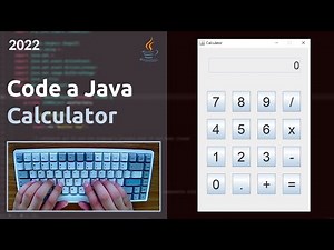 ASMR Programming Typing (No Talking) | Calculator App | Java Swing GUI | Speed Coding