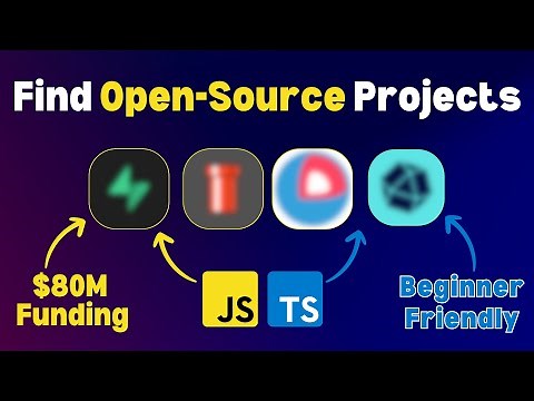 Find Well-Funded OpenSource Startups | 10+ Projects & Tips for beginners | Typescript | JavaScript